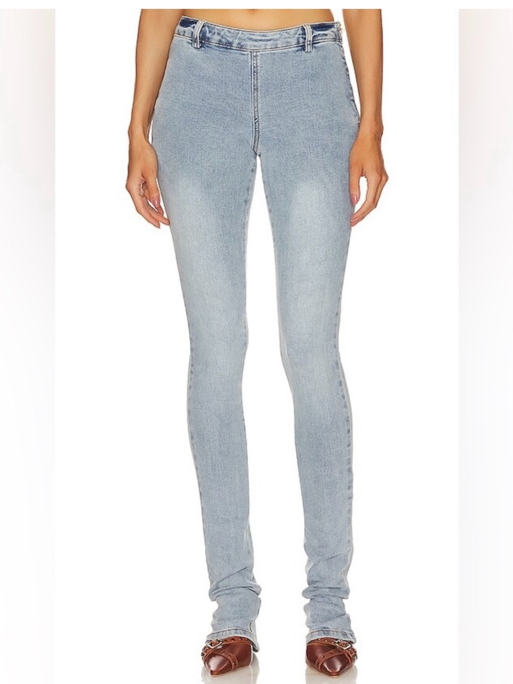 Retrofete Light Blue Flared Jeans